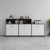 Archivo Babyet Bajo Gabinete Alto y bajo Archivo de combinación Gabinete Modern Wooden Office SI 