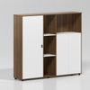 Archivo de muebles de oficina Librería Bookcase Low Gabinete Gabinete de consultorio Gabinete de referencia Gabinete de té Archivo de madera Archivo Cabor de piso